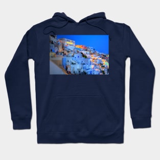 Thira Santorini At Dusk Hoodie